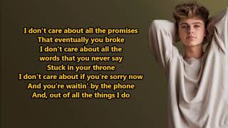 HRVY- I Don&#39;t Think About You (Lyrics) {HeyLyrics}