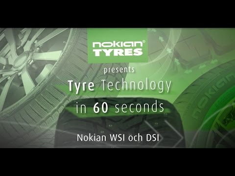 Däckteknik på 60 sekunder: Nokian WSI och DSI