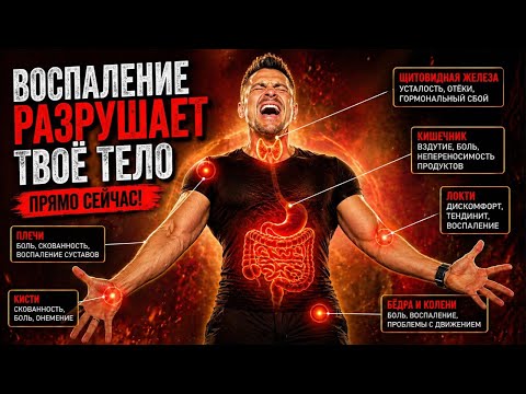 Воспаление разрушает твоё тело прямо сейчас: скрытые причины и как остановить