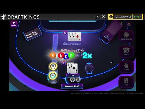Bingo Blackjack Nice Win streak