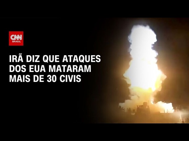 Guerra no Oriente Médio: Irã contabiliza 30 civis mortos em ataque dos EUA | CNN NOVO DIA