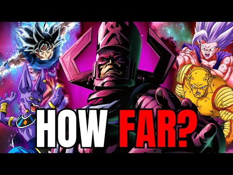 How Far Would GALACTUS Get in Dragon Ball REALISTICALLY?