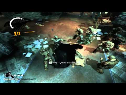 Batman: Arkham Asylum - Main Hall Normal Combos