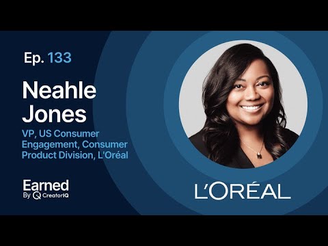 L'Oréal's VP of Consumer Engagement Neahle Jones, on ... - YouTube