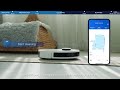 Ecovacs Robot d’aspiration et d’essuyage N10 Plus Blanc