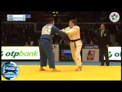 Judo Grand Prix Dusseldorf 2012 -78kg VERKERK (NED)-ZHANG Zhehui (CHN)