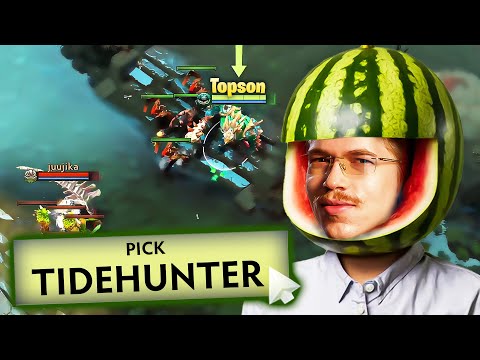 TIDEHUNTER MID is not meta, but Topson is!🍉
