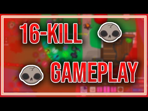 16 Kill Gameplay (Thelast.io)