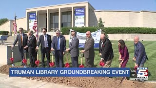Groundbreaking takes place at Truman Library