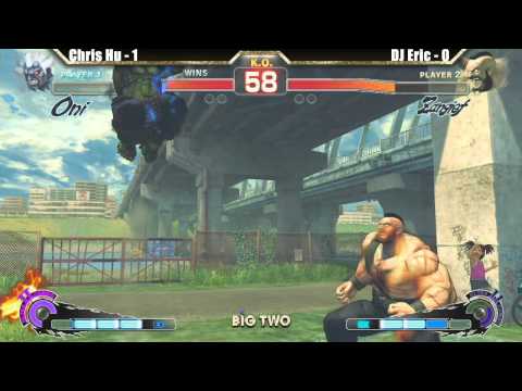 SSF4 AE 2012 Chris Hu vs DJ Eric - Big Two #6 Tournament Sponsored by TGS