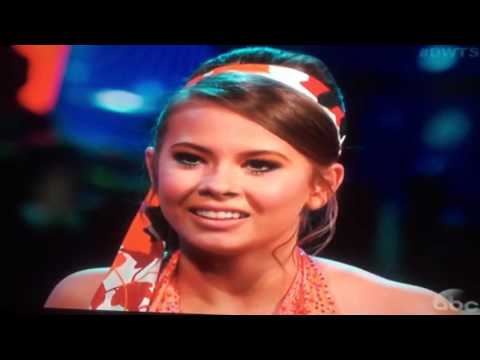 Bindi Irwin and Derek Hough Quickstep Week Three