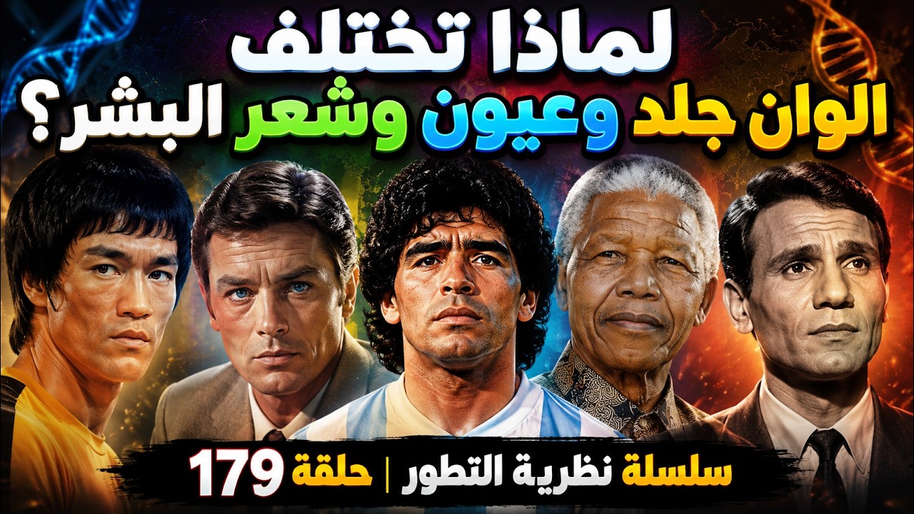 لماذا اختلف لون الجلد وملامح الوجه والشعر والعيون عند البشر؟