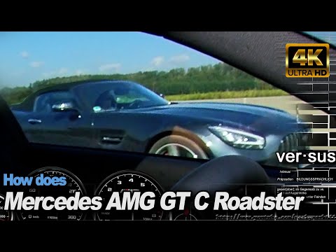 BMW M2 Competition vs AMG GT C Roadster +120-260 Insta360 ONE X DriveAnalyser uncut [4k]