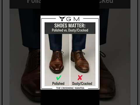 Polished vs. Dusty Shoe! 👞 Your Favorite? 🤔 #shoestyle #mensgrooming #mensfashion #thegroomingmantra