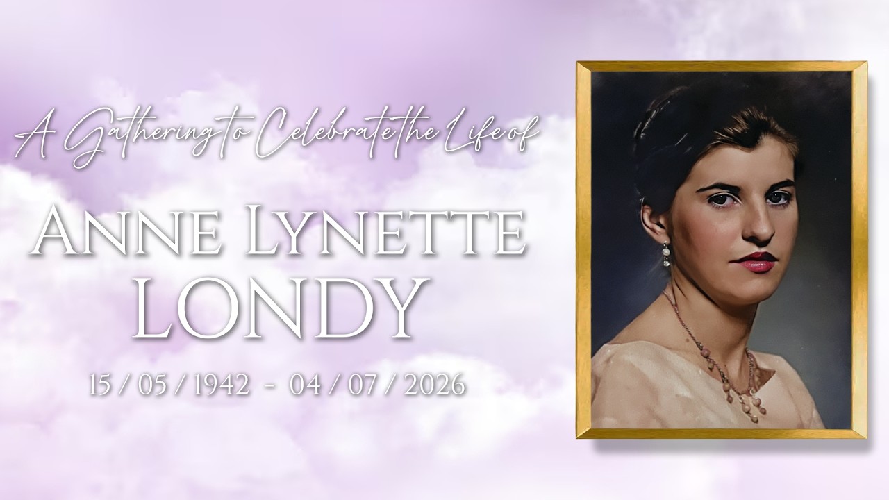 Memorial service livestream thumbnail for Anne Lynette Londy