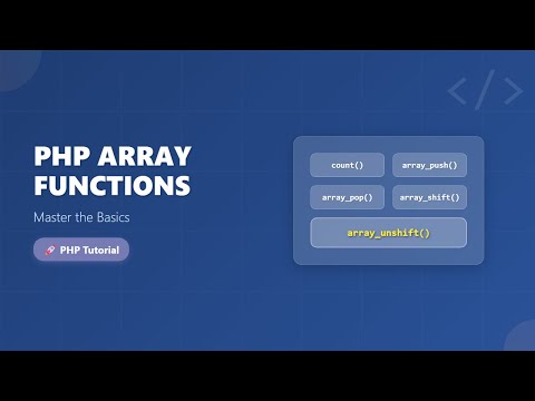 PHP Array Functions for Beginners: Manipulate Arrays with Ease!