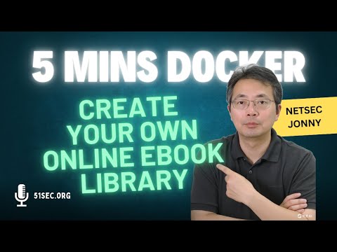 [5 Mins Docker] Create Your Own Online e-Books Library with Calibre-web