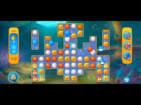 Fishdom Easy Level 9681 (with ingame lightning booster) @choraelmin