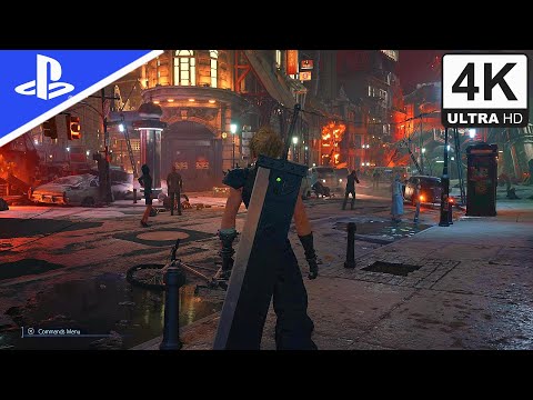 Final Fantasy 7 Remake Intergrade Part 1 PS5 4K60FPS HDR Gameplay - Cloud's Return!
