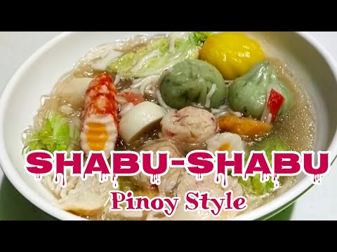 Shabu-Shabu Pinoy Style