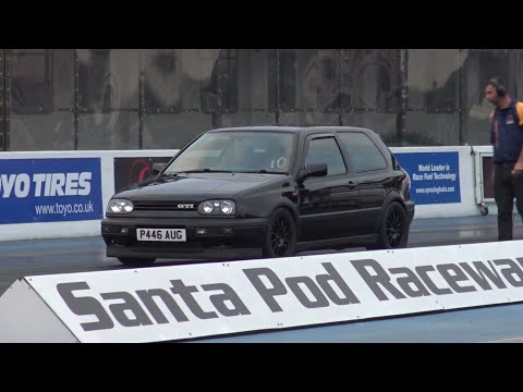 9 Second Golf GTI with 5 Cylinder Volvo T5 Engine & AWD Conversion - 720hp