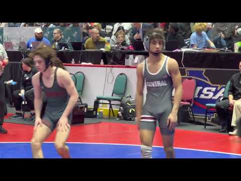 Ty Murray Central Carroll vs Cole Cano North Oconee 2023 4A GHSA State Finals 120lbs