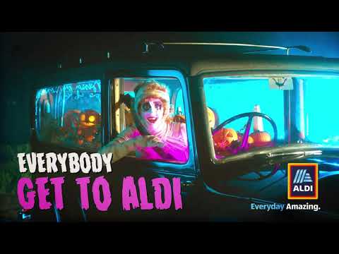 Aldi 2021 Halloween Advert - Everybody get to Aldi