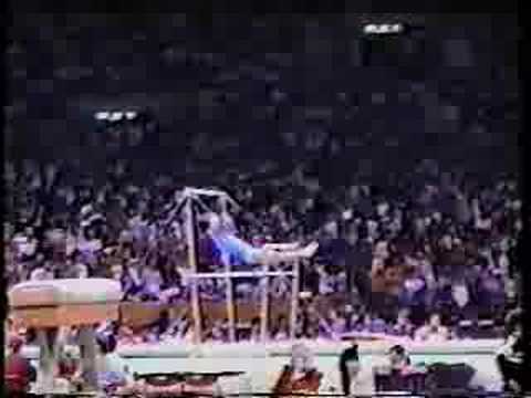 Gymnastics: Seoul Olympics:Bettina Schieferdecker UB