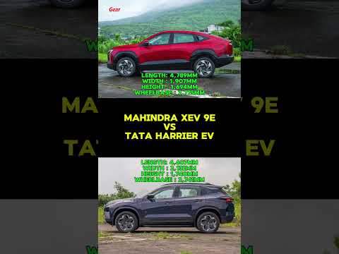 Mahindra XEV 9e vs Tata Harrier EV