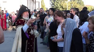 Հայոց հոգևոր առաջնորդն օրհնեց երկրի սահմանները, խաղաղություն խնդրեց բովանդակ աշխարհի համար