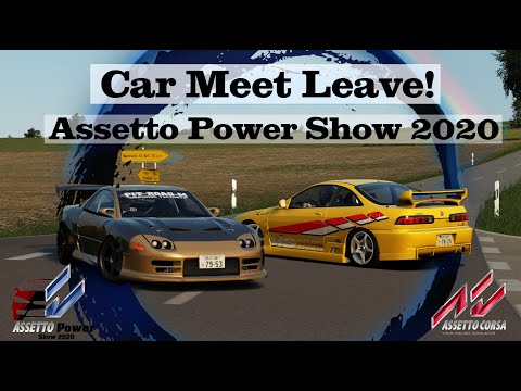 Modified Cars Leaving a Car Show - Assetto Power Show 2020!