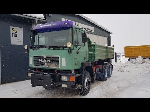 TRUCK MAN 26.332 6X4 TIPPER FIŠ TRUCKS & MACHINERY SLOVENIA