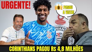 CORINTHIANS FAZ HISTÓRIA! Hugo Souza É COMPRADO POR R$ 4,8 MILHÕES E ENCERRA NOVELA!
