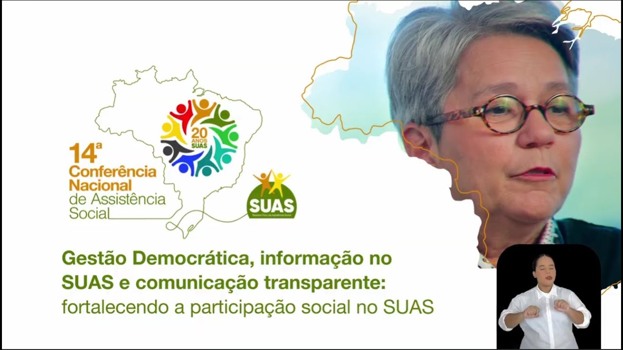 Audiodescrição -  Eixo 4 - Gestão Democrática, informação no SUAS e comunicação transparente
