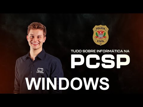 Aula 01 PCSP - Questões de Informática - Windows | Prof. Rani Passos