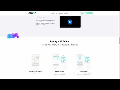 Amon ICO Review - A crypto debit card