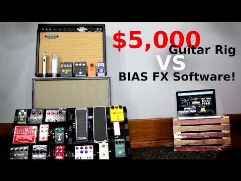 $5,000 Guitar Rig vs BIAS FX Software!!