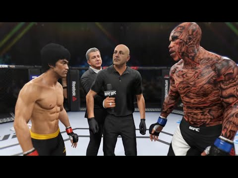 Bruce Lee vs. Coridian Elder - EA Sports UFC 2 - Dragon Fights 🐉
