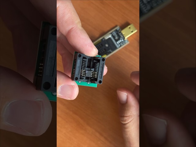 Vídeo relacionado con Hailege SOIC8 SOP8 Flash Chip IC Clip de prueba IC Programación IC Adaptador de zócalo 150MIL 205MIL BIOS/24/25/93 con cable de clip