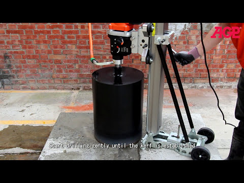 AGP【DM10 / DM14 Rig Mounted Diamond Core Drill】Product Operation