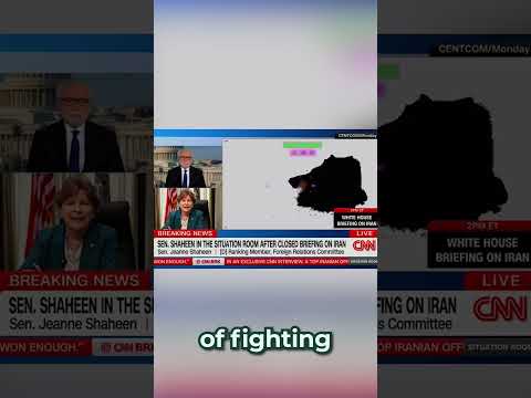 There must be public briefings on the war in Iran