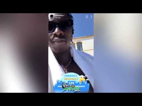 Unknown T out in Ibiza with his Homerton affiliates #DailySnaps | Audio Saviours