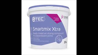 Smartmix Xtra is ideal for rough walls where the wallpaper has being removed for and replastering