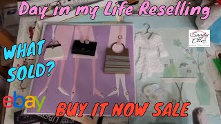 Savvy Selling: Making Money Thrifted Finds | Buy It Now Sale | Full-time Reseller Vlog #thrifting