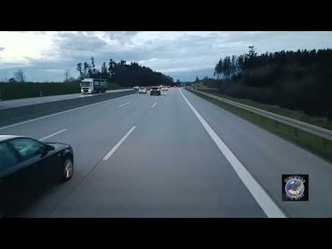 Driving in Deutschland, A8 Adelzhausen - Dasing