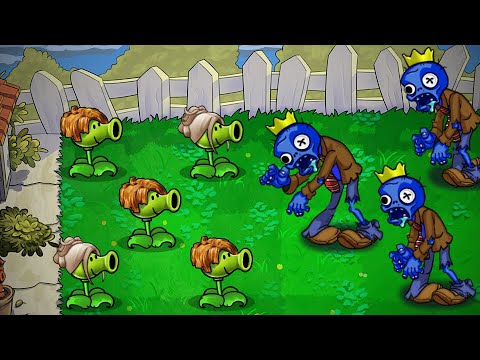 Rainbow Friends VS Plants vs Zombies | PVZ vs Roblox