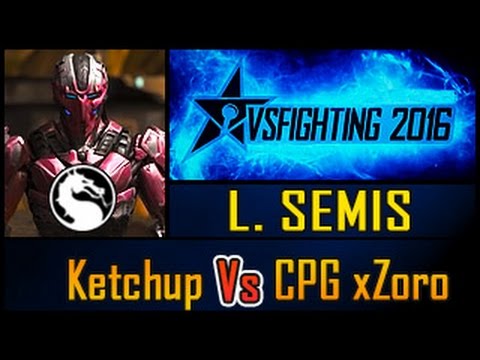 MKXL - VSFighting - Ketchup (Sektor) Vs CPG xZoro (Kotal Kahn) - Losers Semifinals