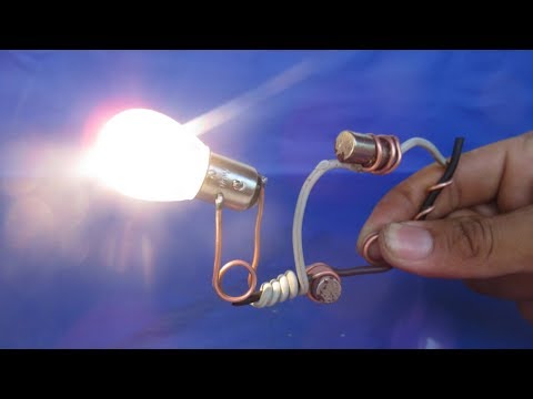 Free Energy Resonator experiment 2018 - Homemade Science projects for kids
