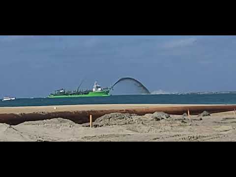 طريقة ردم البحر.