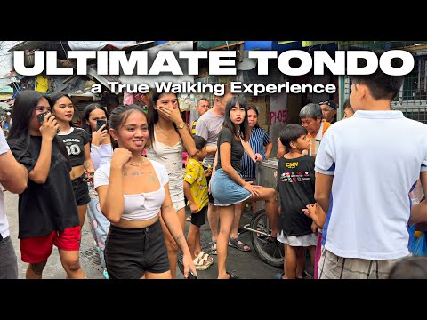 The Ultimate Experience in Tondo Manila Philippines [4K HDR]